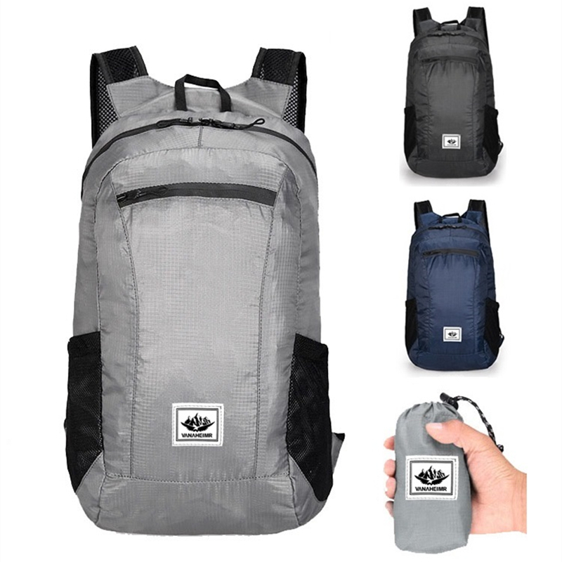 Foldable Backpack Small - Açık Yürüyüş Çantası 20L Hafif Taşınabilir