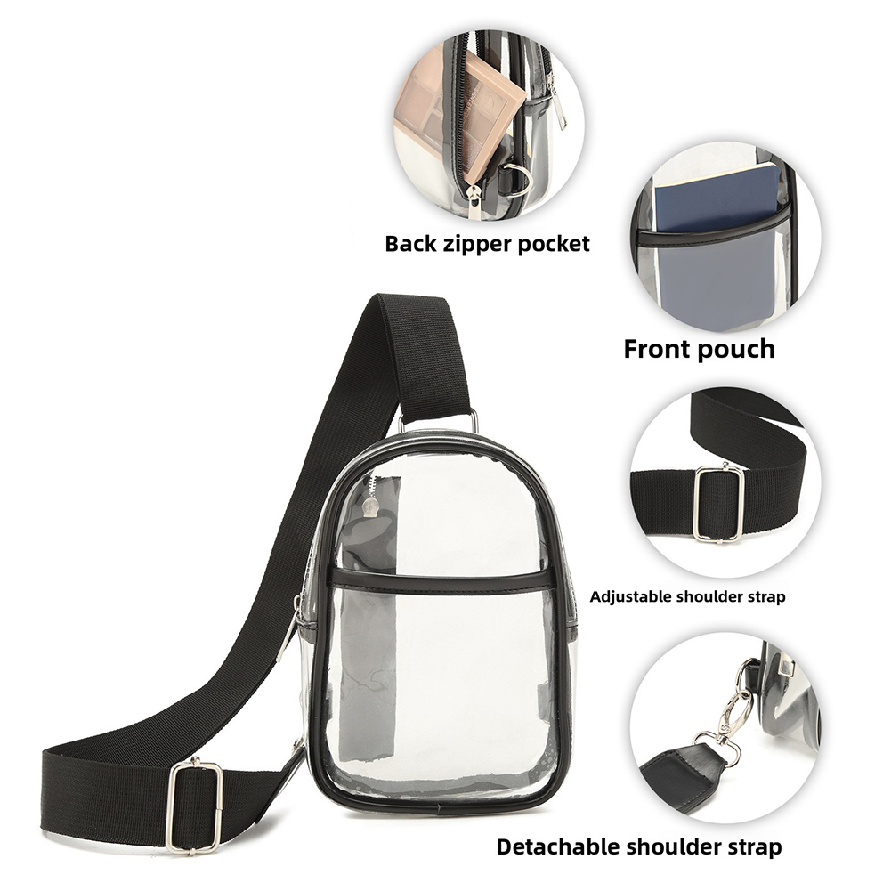 Şeffaf askılı çanta, su geçirm - Sling Backpack Shoulder incelemesi ve fiyatı