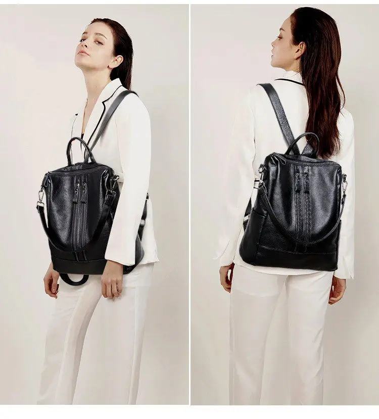 Kadın Yumuşak Deri Sırt Çantas - Mini Backpack Purse incelemesi ve fiyatı